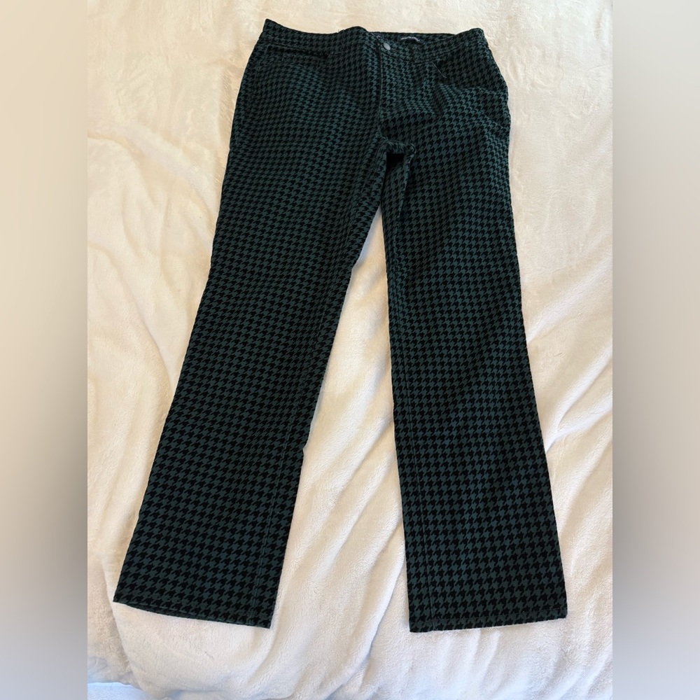 Charter Club Lexington Straight  Houndstooth Dress Pants